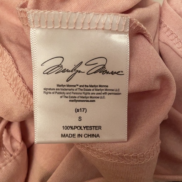 REDUCED PRICE Marilyn Marilyn Monroe pink tank with semi- see through back ❤️ - Picture 5 of 5
